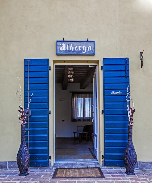 Hotel Il Ristoro Del Viandante Offagna Exterior foto