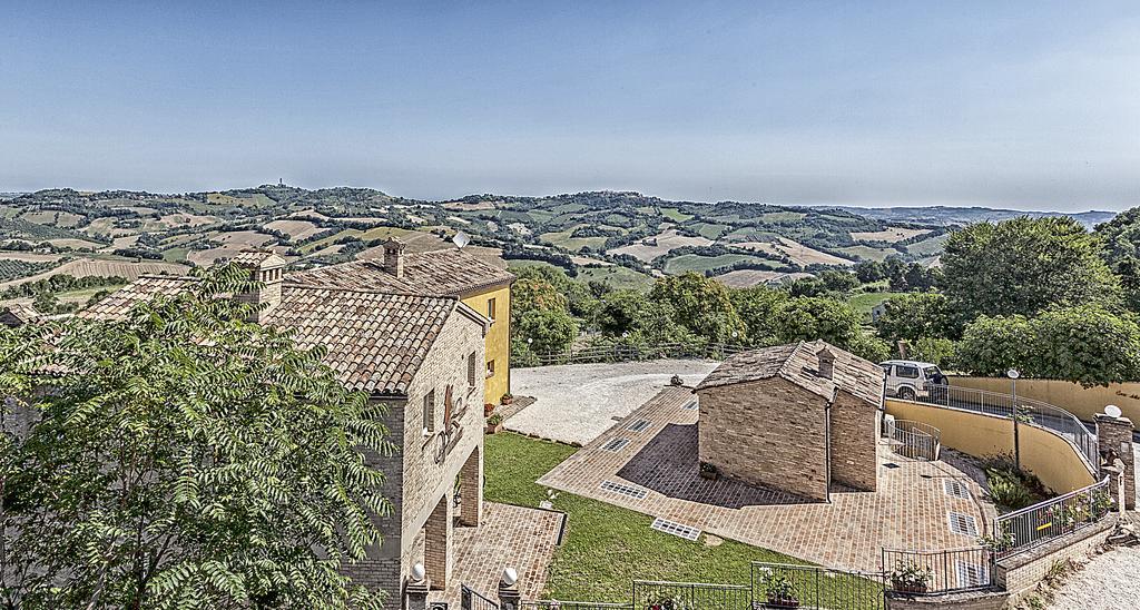 Hotel Il Ristoro Del Viandante Offagna Exterior foto